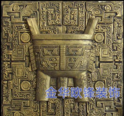 玻璃钢仿铜浮雕