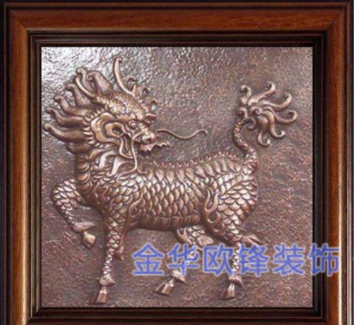 玻璃钢仿铜浮雕