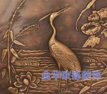 玻璃钢仿铜浮雕