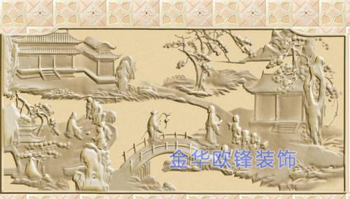 砂岩浮雕