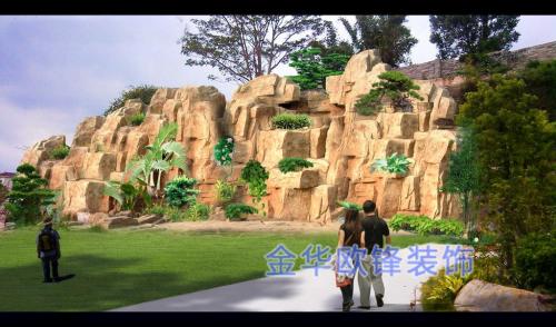 假山园林景观