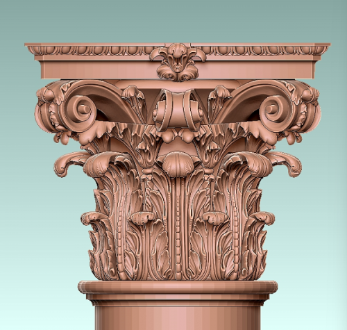 罗马柱细节图（点击查看更多）